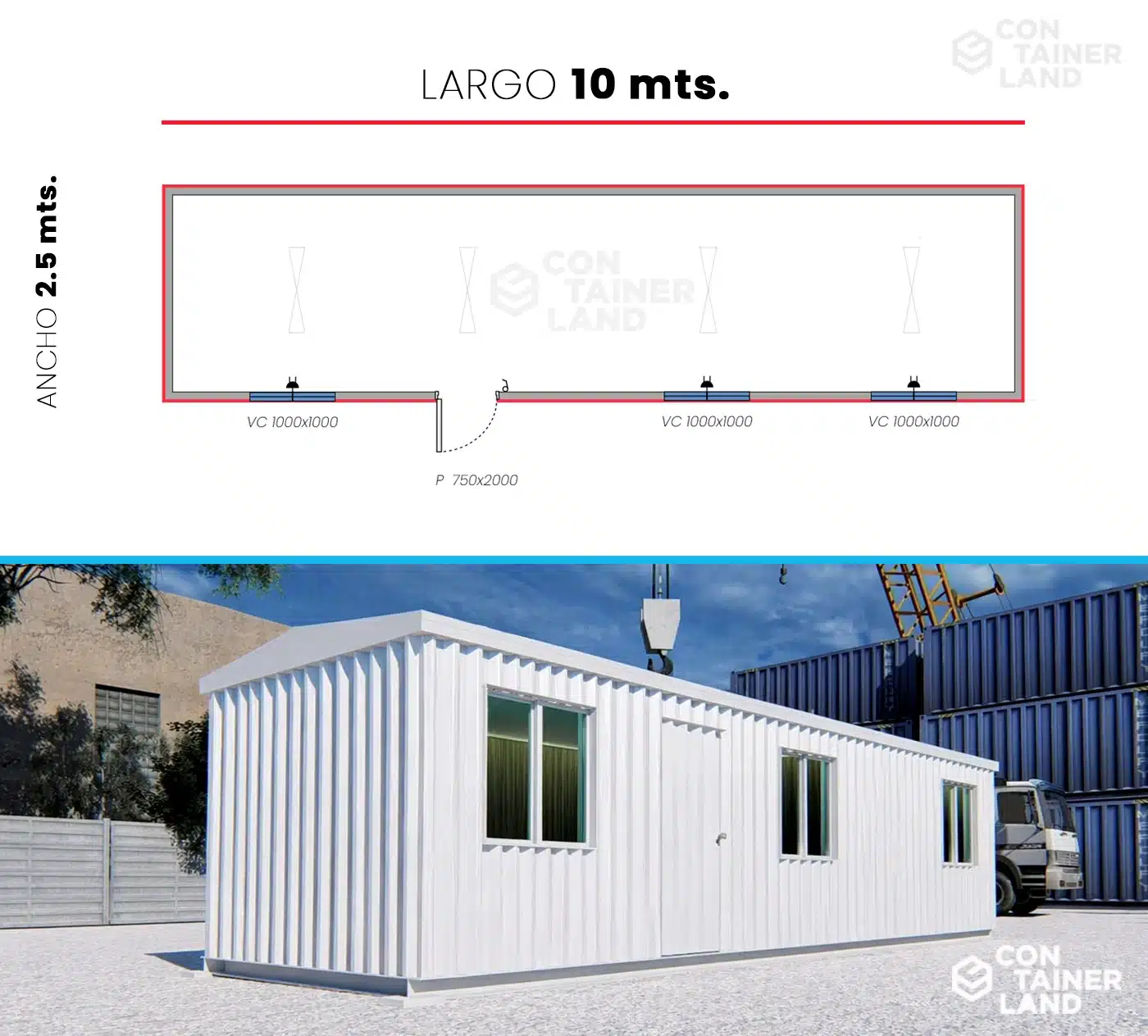 Oficina 30 M2 — Containerland