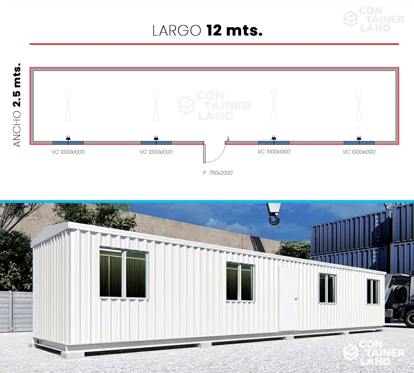 Oficina 30 M2 — Containerland