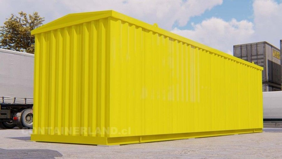 9 x 2,5 mts. | 22.5 M2 | 1 Portón Lateral 1 — Containerland