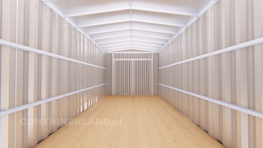 6 x 3 mts.  |  18 M 2  | 2 Puertas 2 — Containerland
