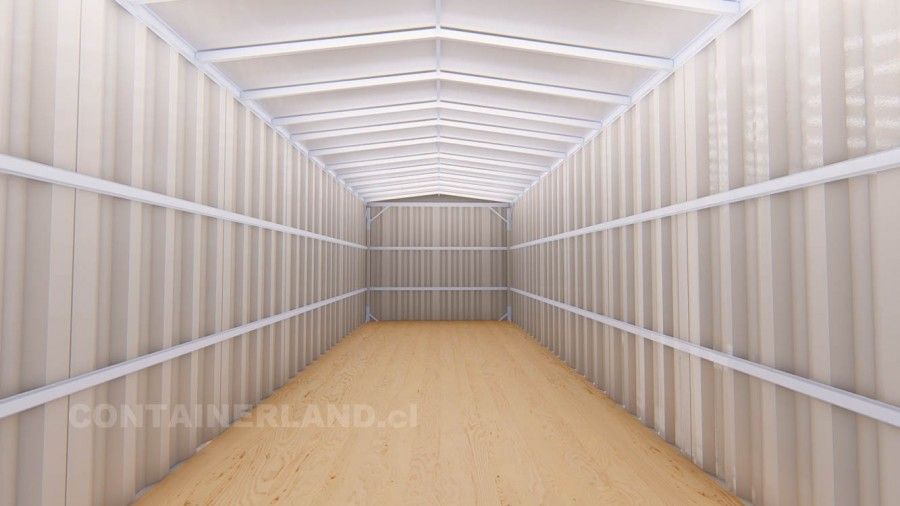 9 x 2,5 mts.  |  22.5 M2  | 2 Puertas 3 — Containerland