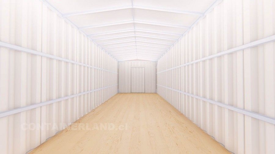 9 x 3 mts. | 27 M2 | 1 Portón Lateral 4 — Containerland