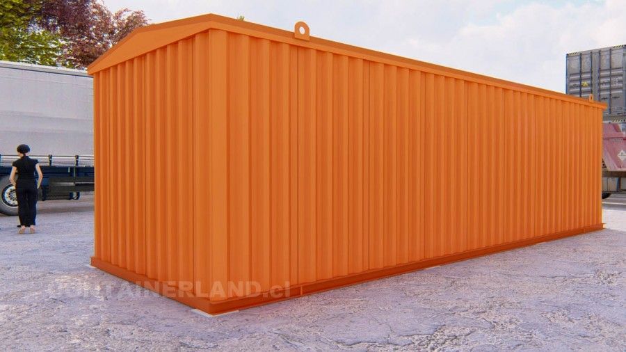 9 x 3 mts.  |  27 M2  | 1 Portón Frontal — Containerland
