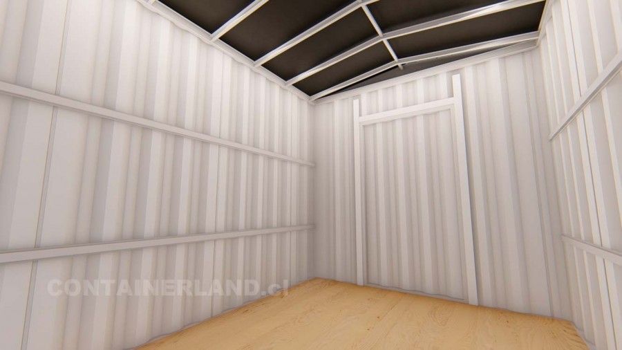 3 x 2,5 mts.  |  7,5 M2  | 1 Puerta Frontal 3 — Containerland