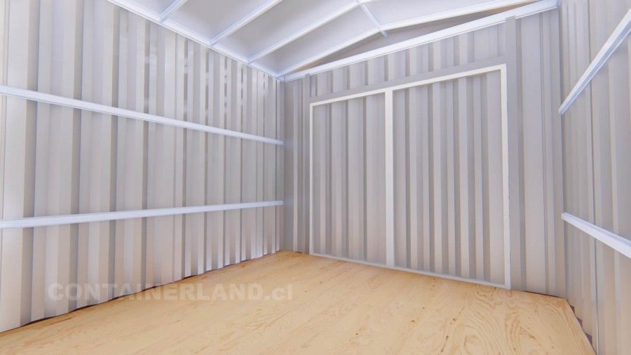3 x 3 mts. | 9 M2 | 1 Portón Lateral 4 — Containerland