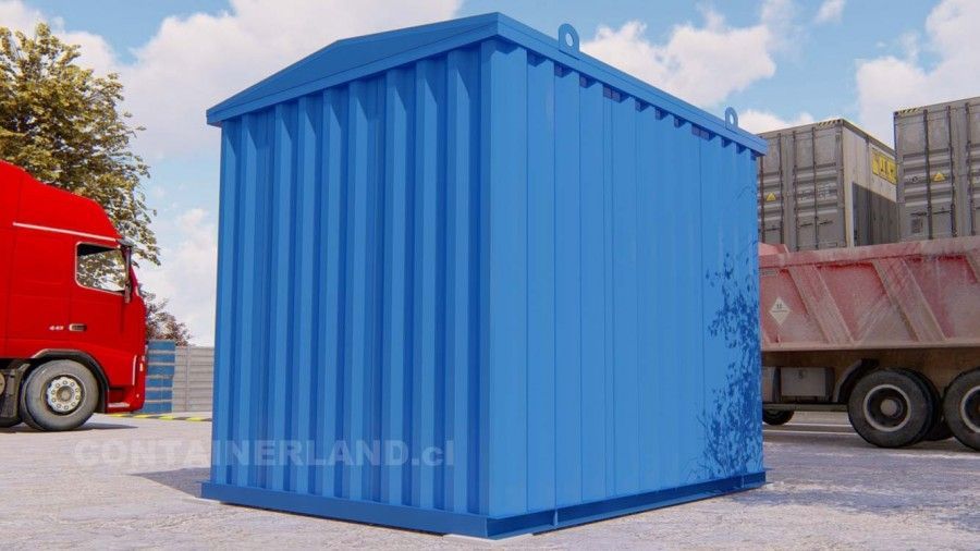 3 x 2,5 mts. |   7,5 M2  | 2 Puertas 2 — Containerland