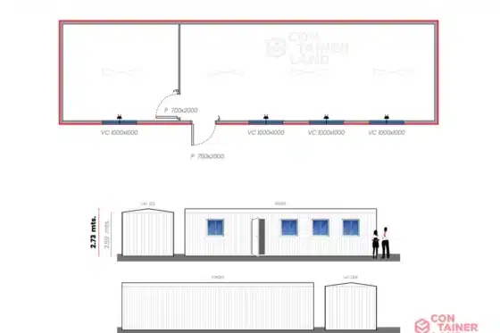 33 M2 | 2 Oficinas