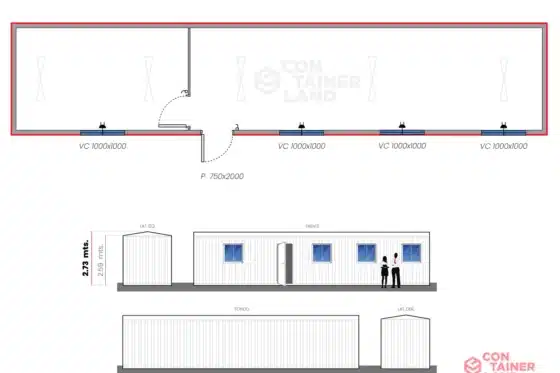 30 M2  |  Oficina doble
